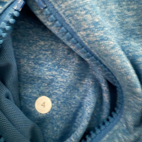 Lululemon Blue Zip-Up - Picture 3 of 5